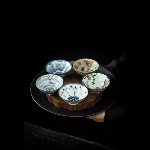 Vintage Dehua Blue & White Ceramic Kung Fu Tea Cup - Image 2